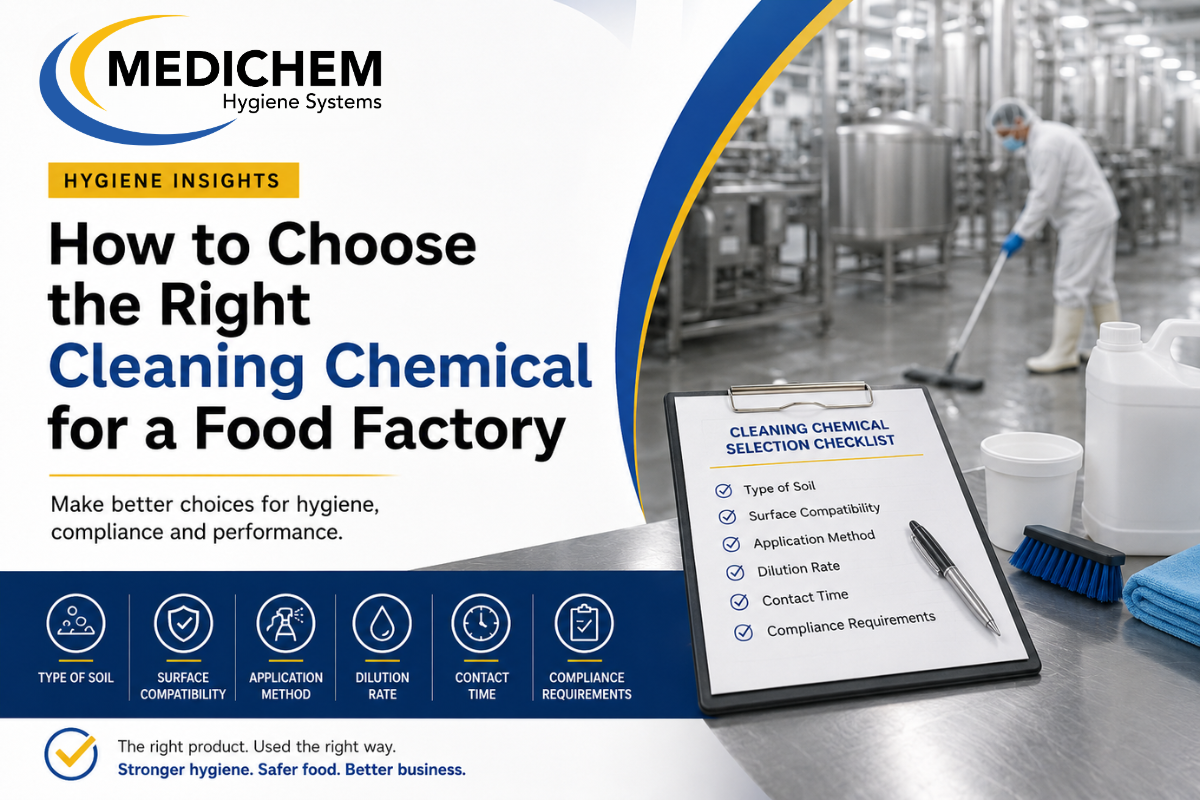 How to Choose the Right Cleaning Chemical for a Food Factory